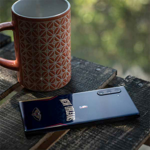 NBA New Orleans Pelicans Jersey Galaxy Note 10 Skin